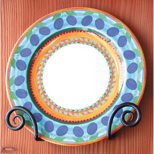 Plate Holder, wall Wrought Iron Home AccessoriesWrought Iron Home Accessories